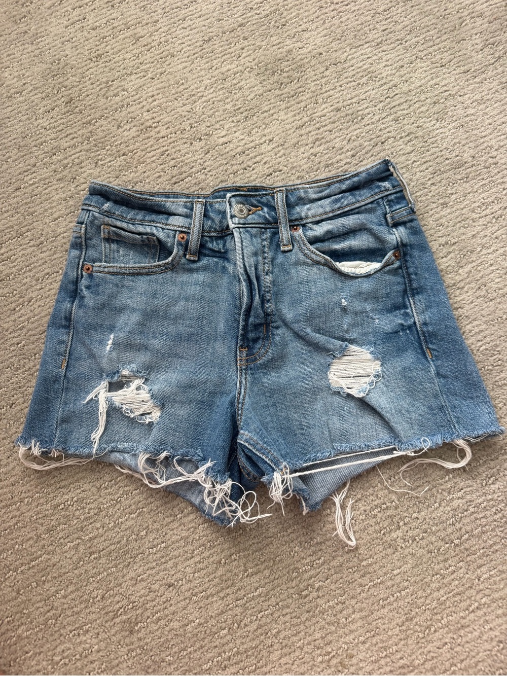 Old Navy Distressed Denim Women's Shorts - Blue
